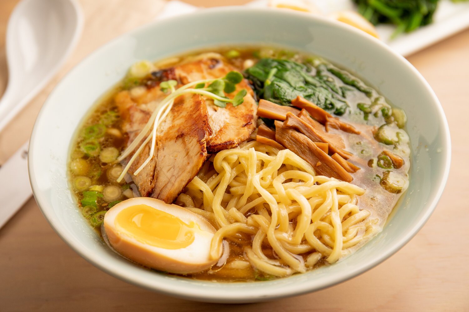 Best ramen in San Diego featuring a bowl from HiroNori Craft Ramen in Hillcrest