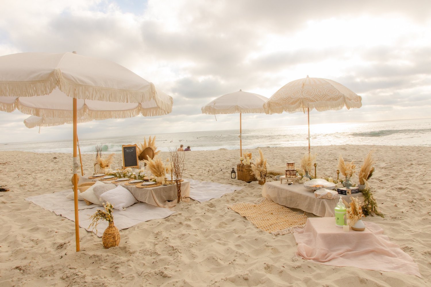 Best marriage proposal spots in San Diego featuring San Diego Picnics package on Coronado Beach