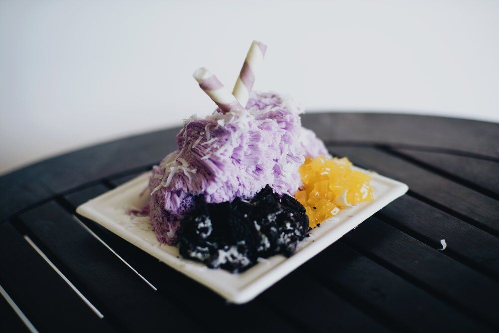 Ube Shaved Snow Snoice