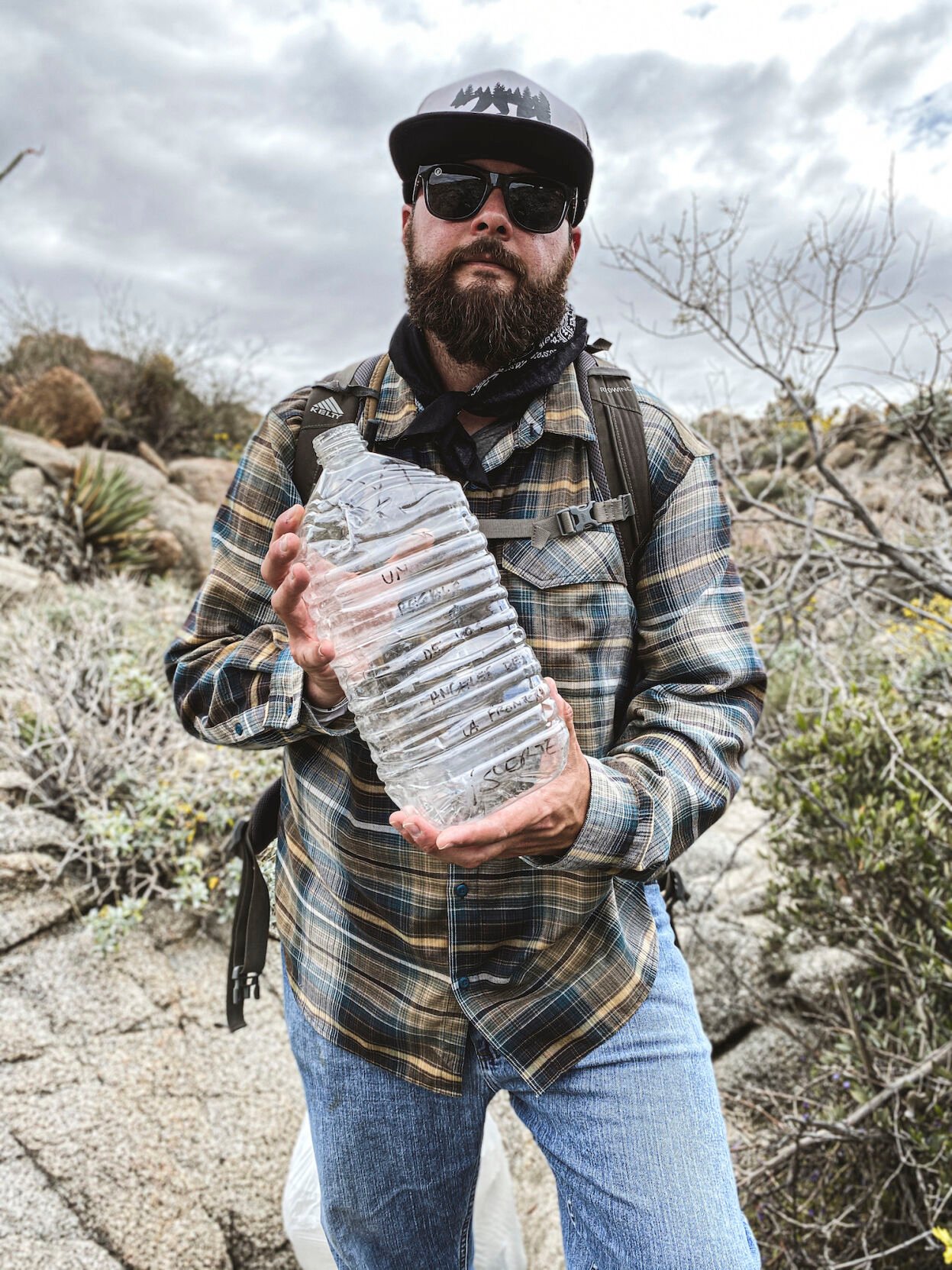 water warriors, holding jug