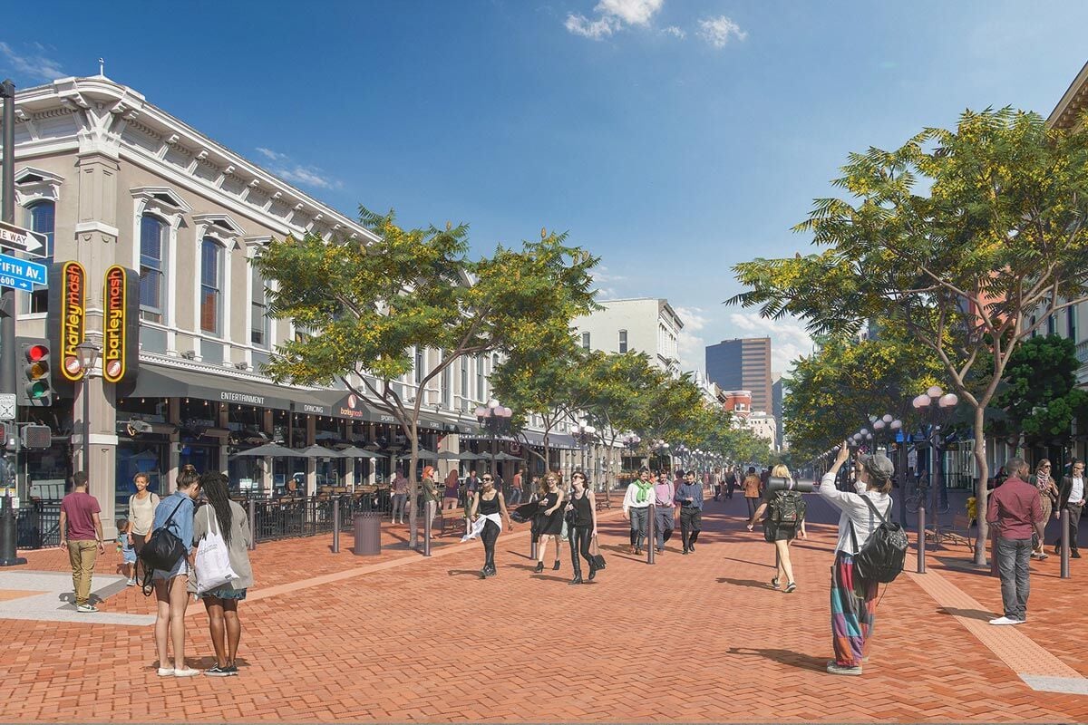 Rendering: Fifth Avenue Promenade