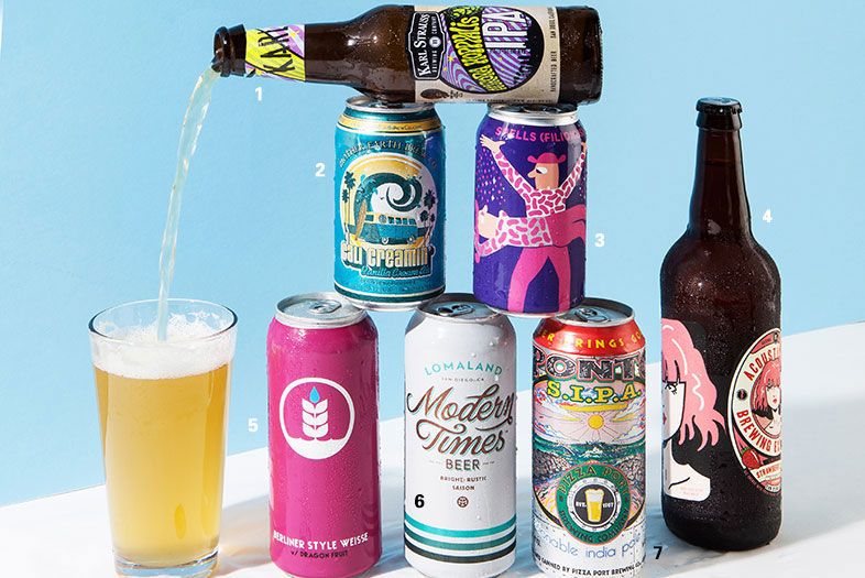 San Diego's Coolest Beer Can and Bottle Designs