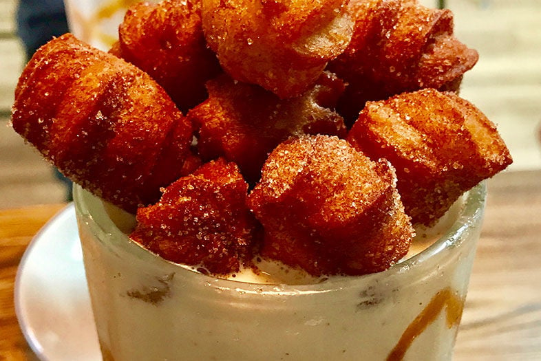 Ice cream with churros 🤤 - Snack Mania Brazilian Delights