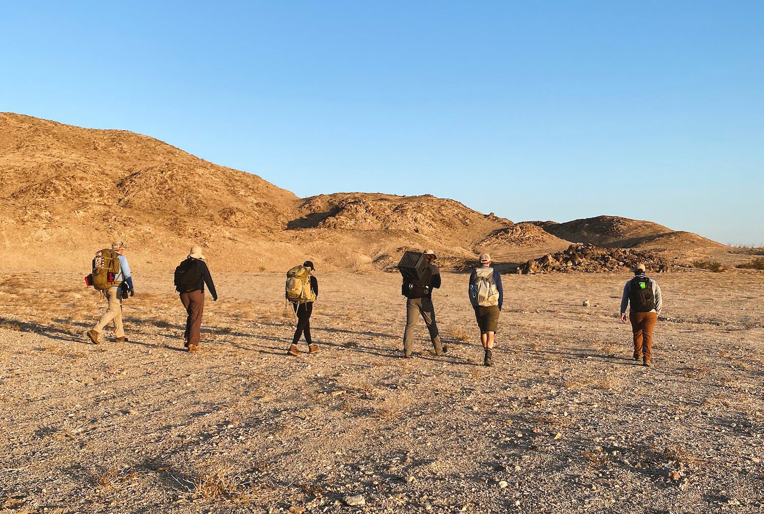 water warriors, hiking team