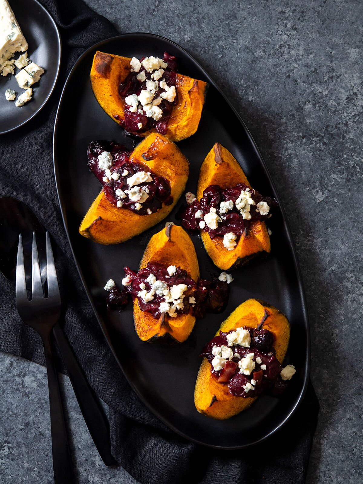 Fall Recipe / Spiced, Roasted Maple Kabocha