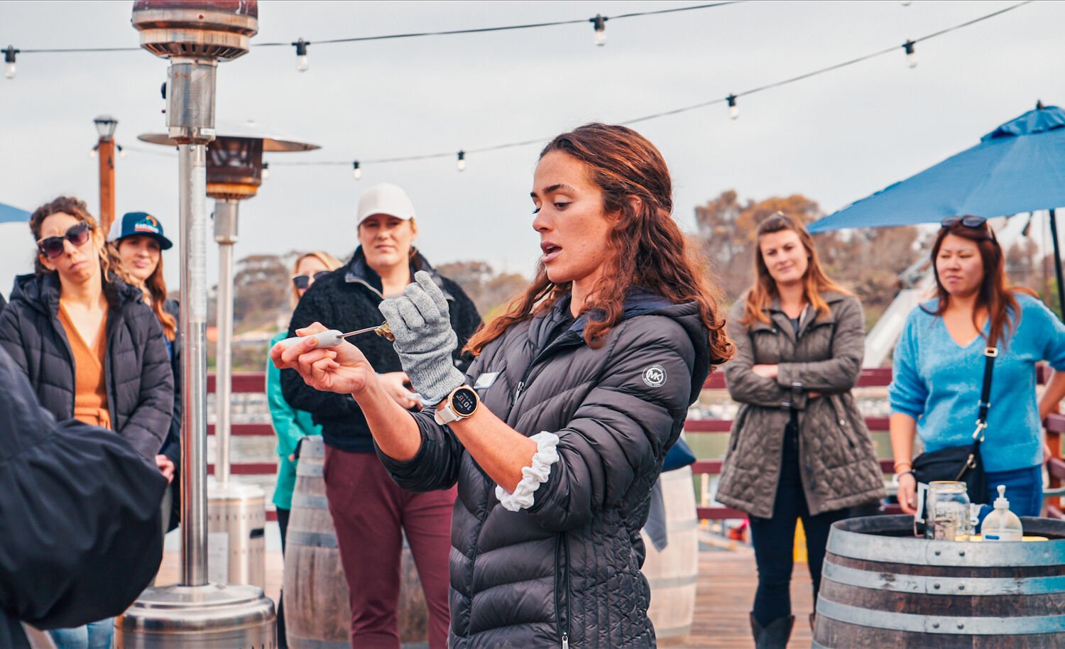 Carlsbad Aquafarm Shucking Lesson