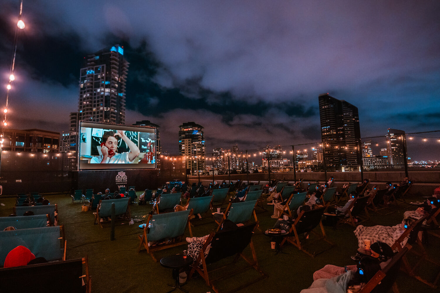 Things to Do This Weekend in San Diego - Rooftop Cinema Club