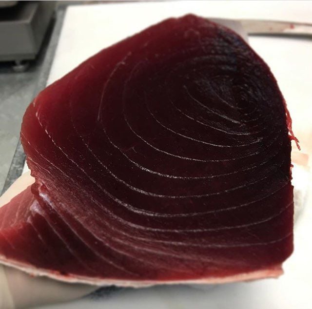 The Problem With Bright Red Tuna