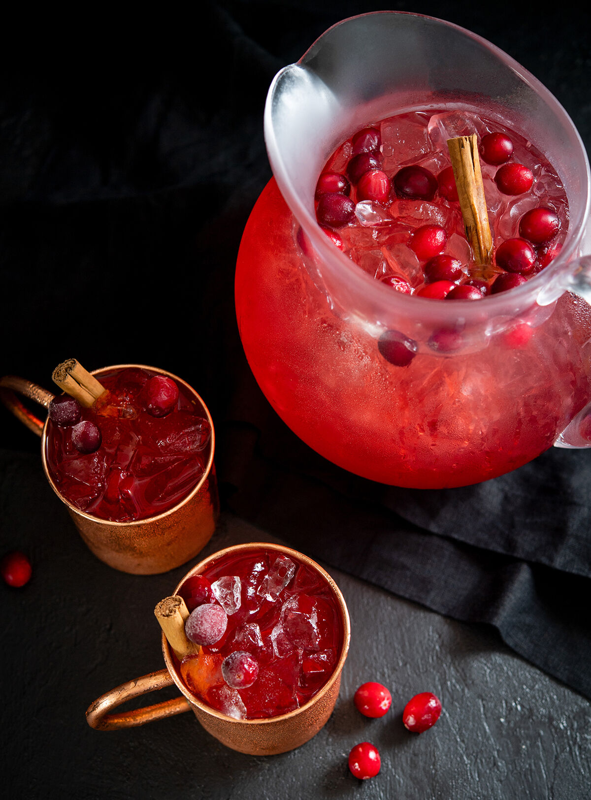 Fall Recipes / Cranberry Spiced Mule