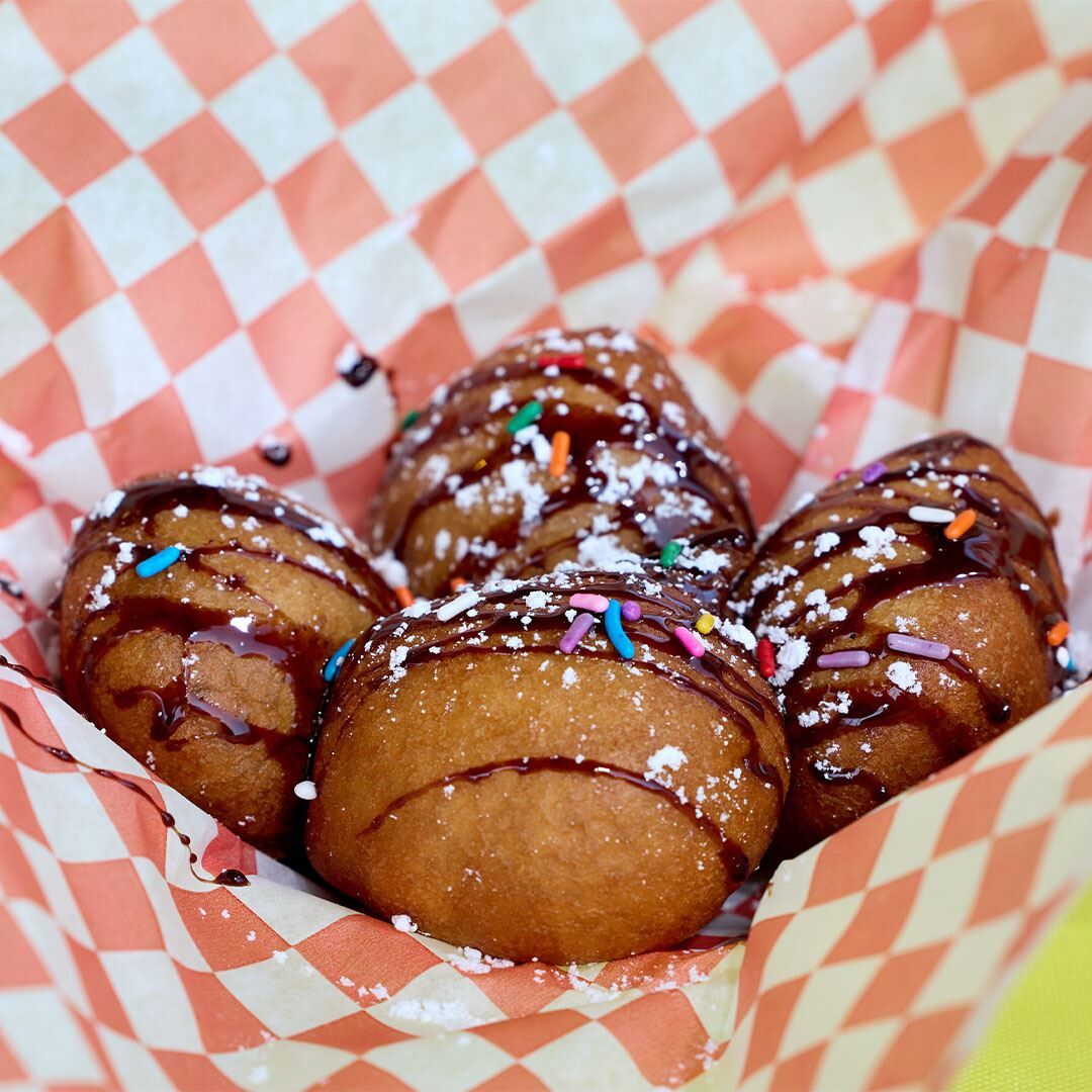 Fried Oreos at Chicken Charlie’s Pineapple Express