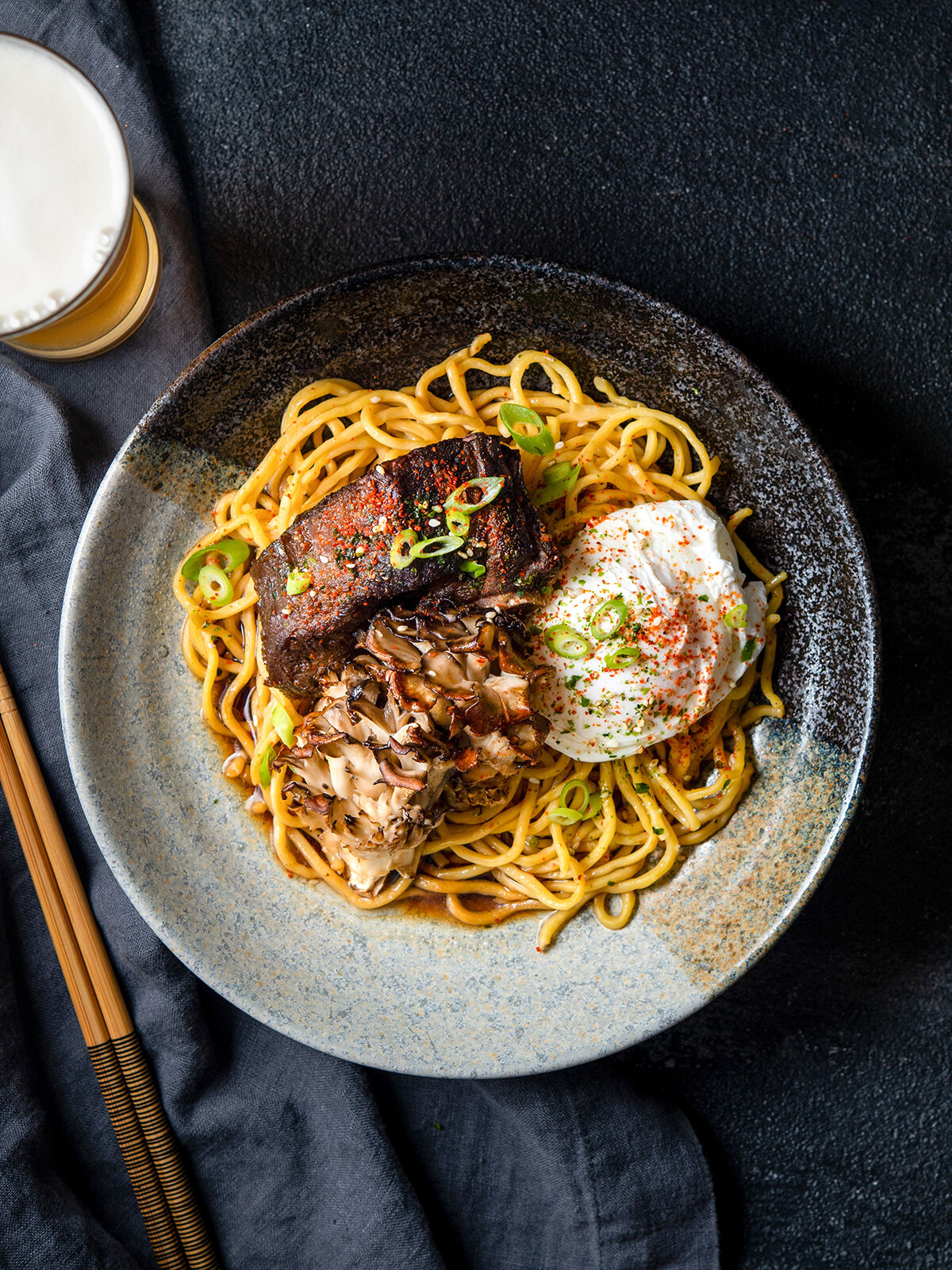 Fall Recipe / Braised Beef Garlic Short-Rib Mazeman