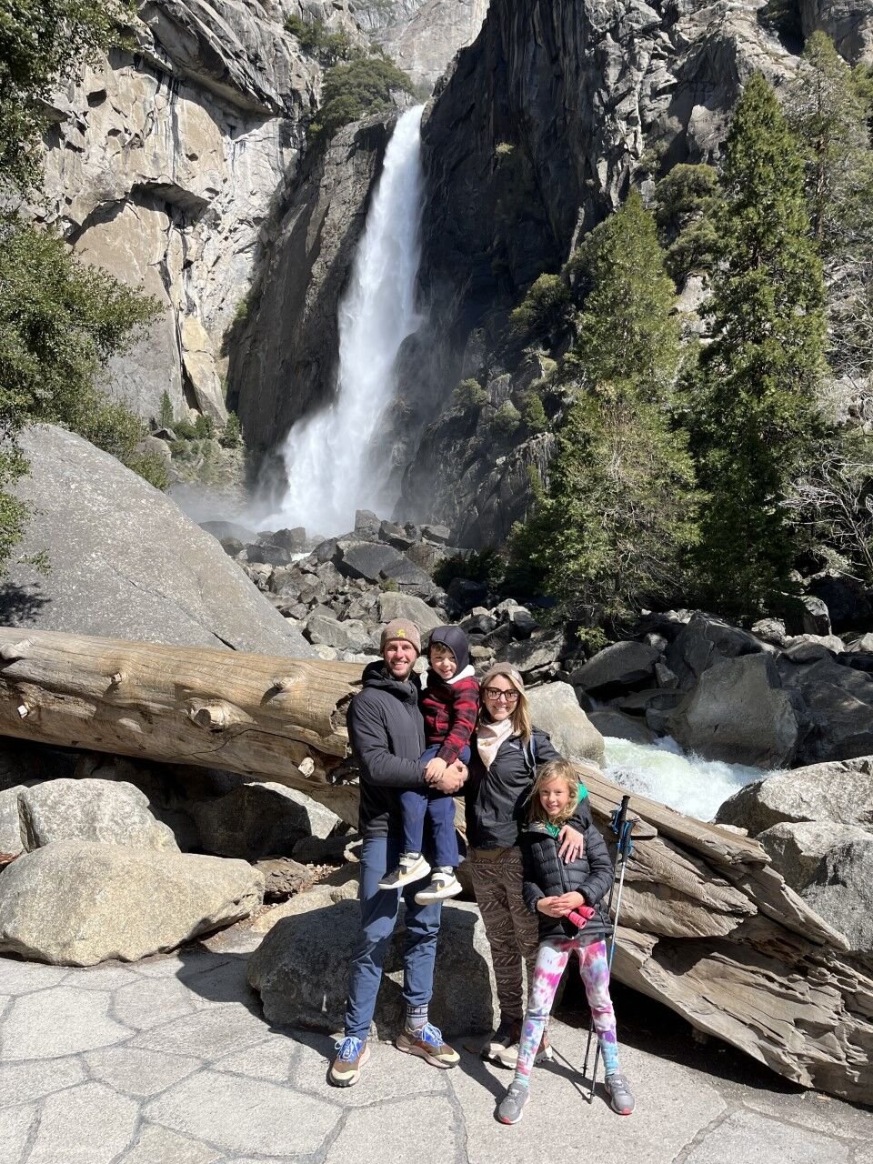 Odette Cressler and family