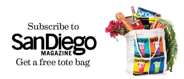 Subscribe to San Diego Magazine and Get a Free Tote Bag!