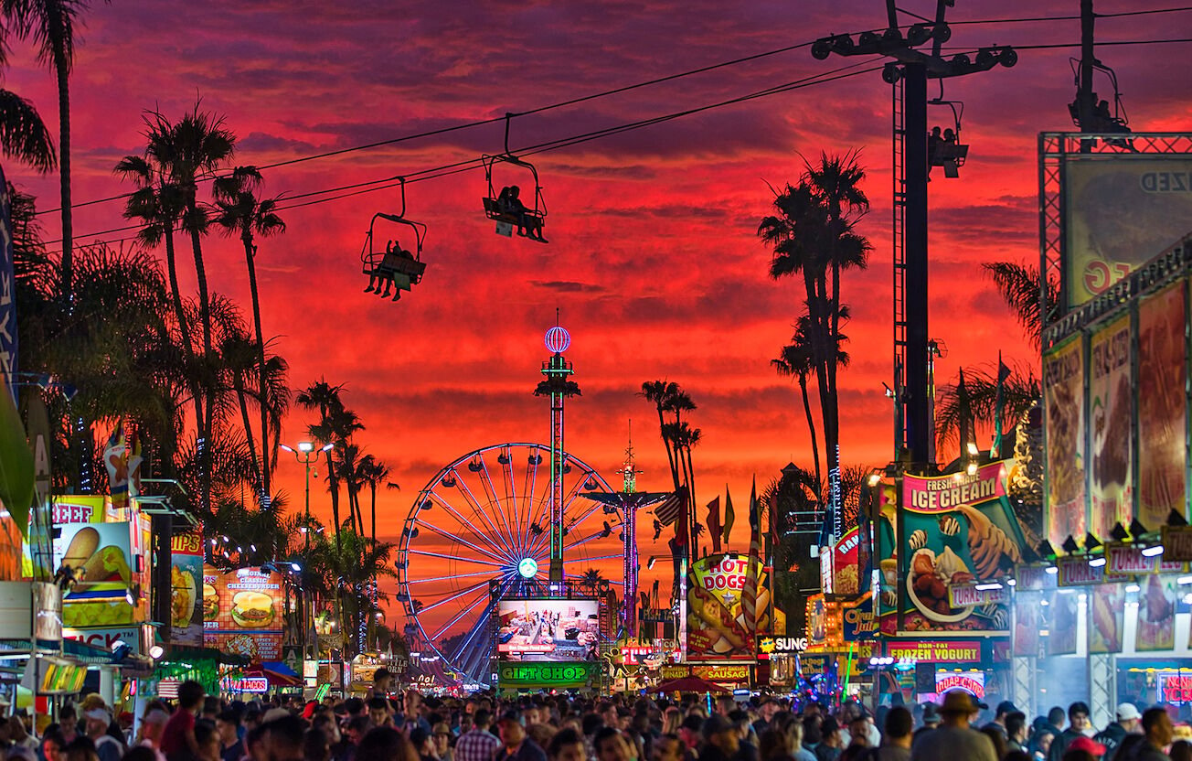 Del Mar Fairgrounds at Sunset