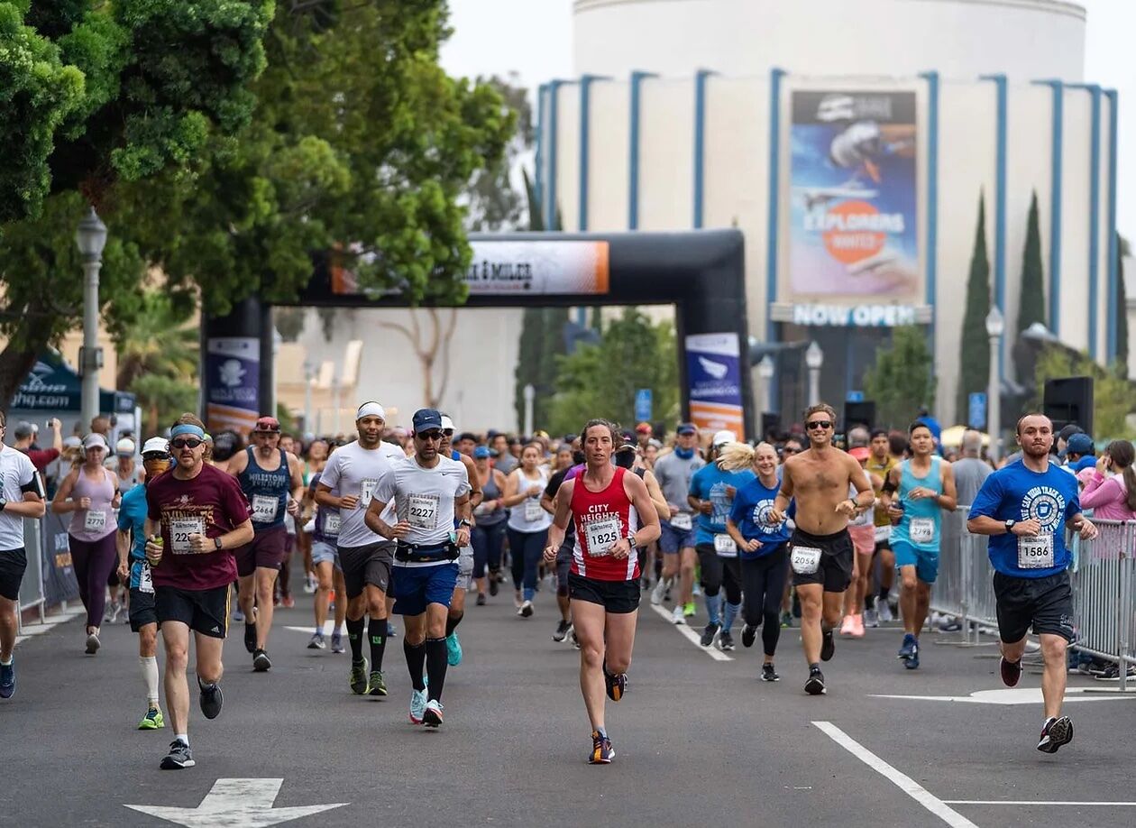 San Diego annual running event the Balboa 8 Miler race