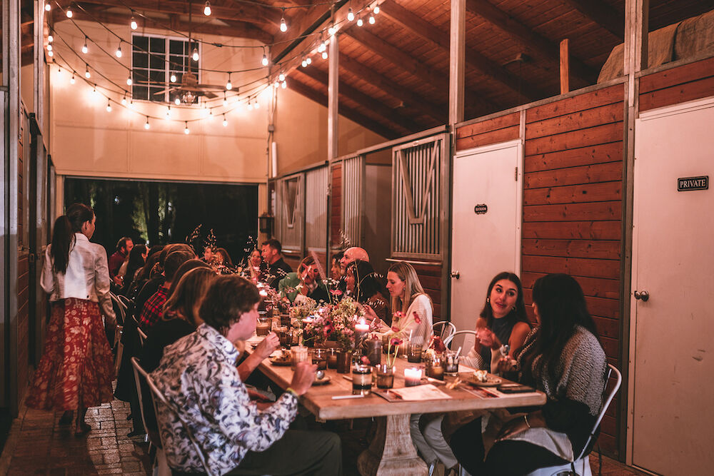 The Blank Table - dinner