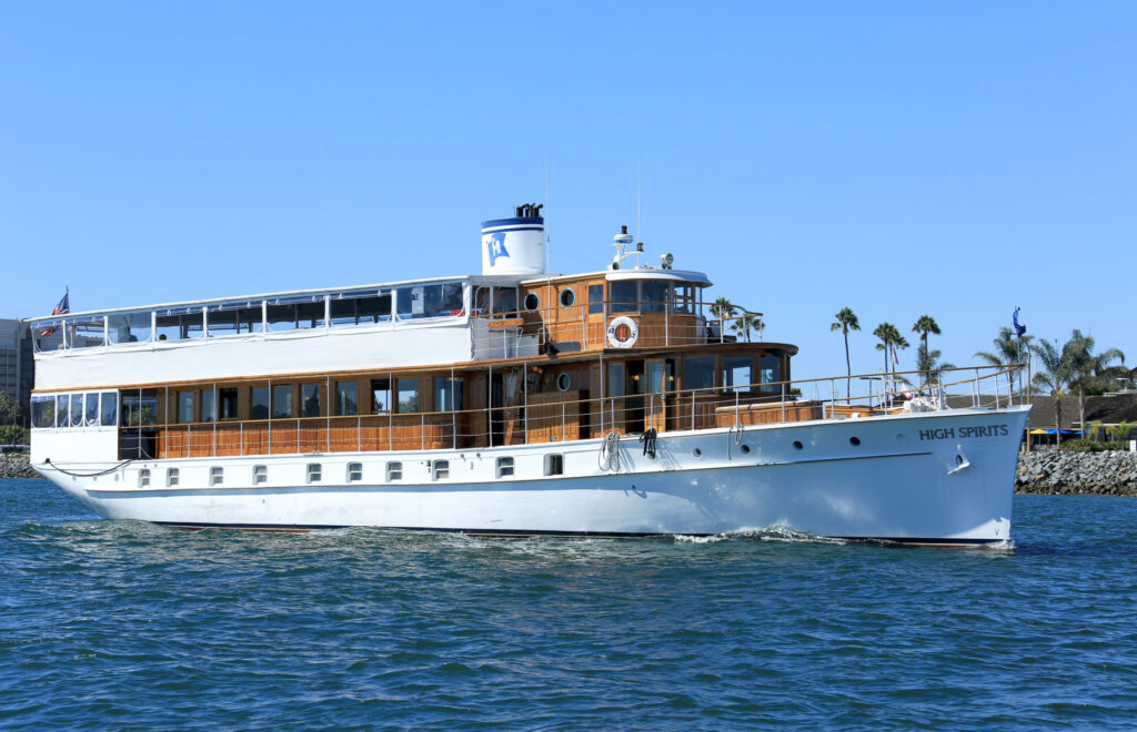 We Chat with the Crew behind Hornblower Cruises and Events Aboard the High Spirits Ship