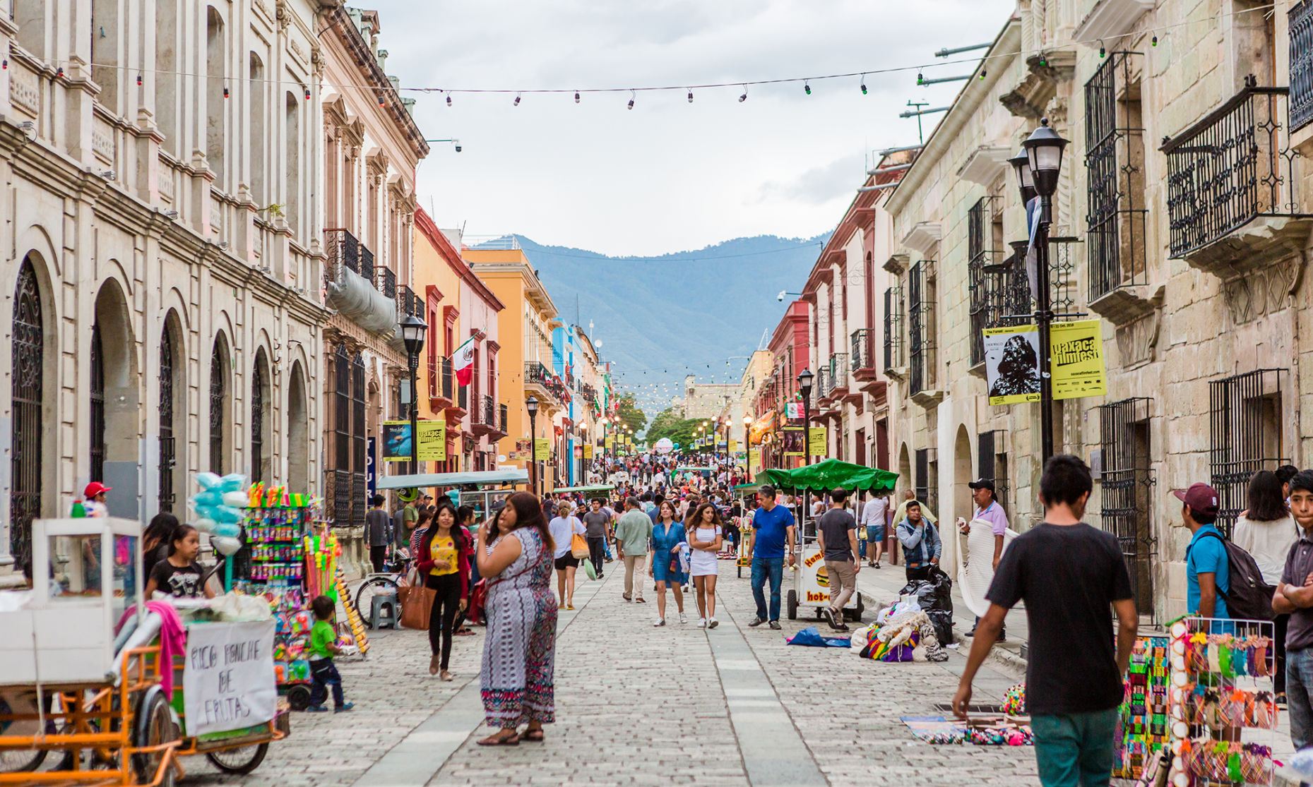 Guide to Mexico — Oaxaca City Street