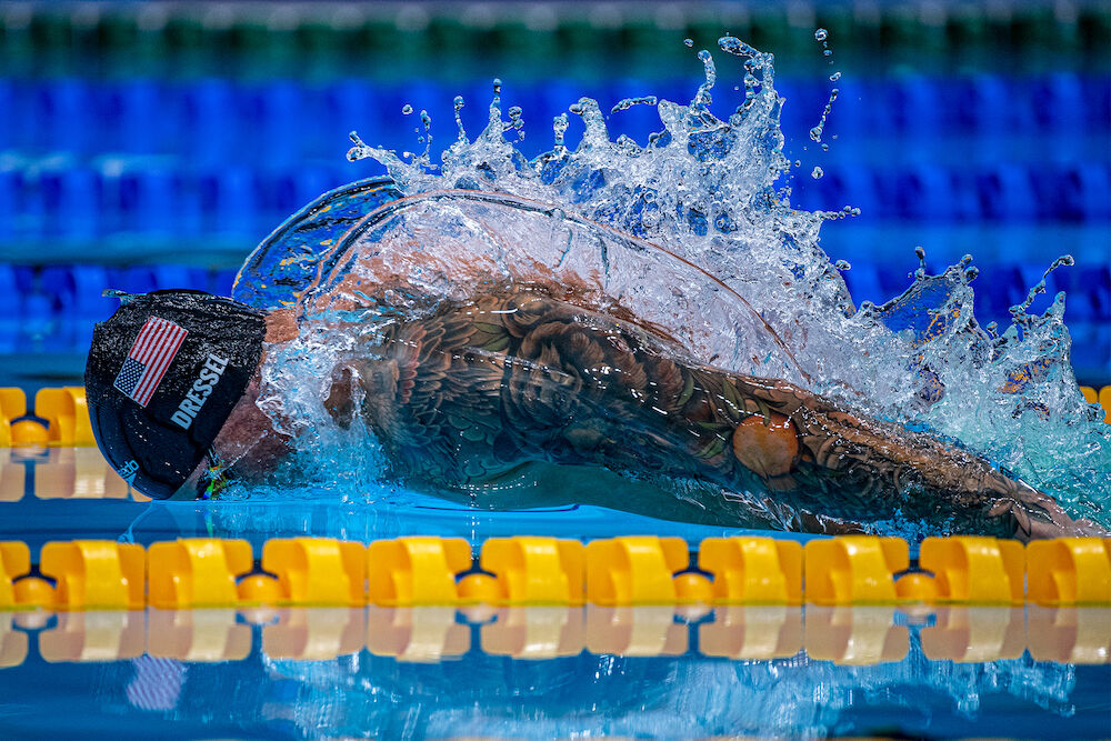 Donald Miralle - Tokyo Olympics swimmer