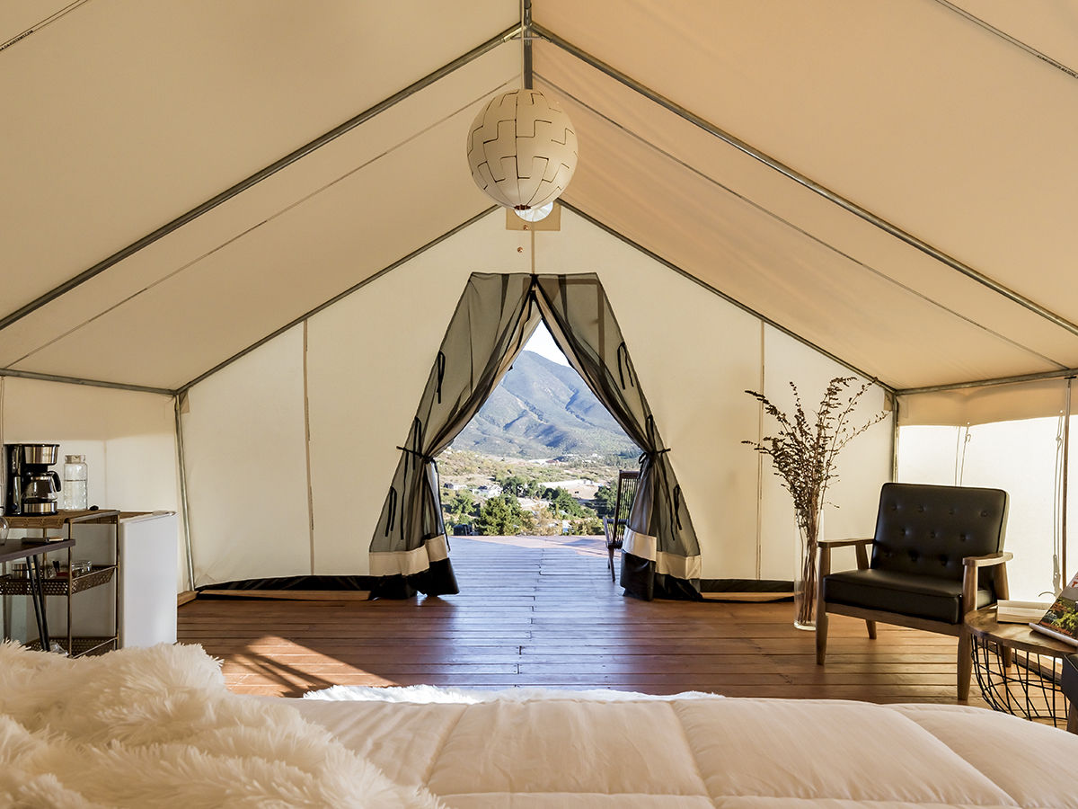 Guide to Mexico — Valle de Guadalupe Tent