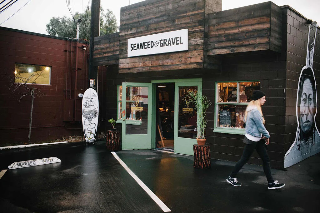 Seaweed and Gravel Shop Exterior