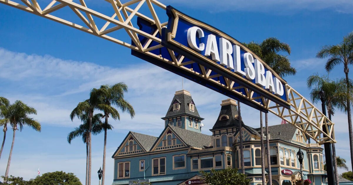 Carlsbad Downtown Sign San Diego