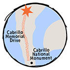 Trail of the Month: Cabrillo Memorial Drive