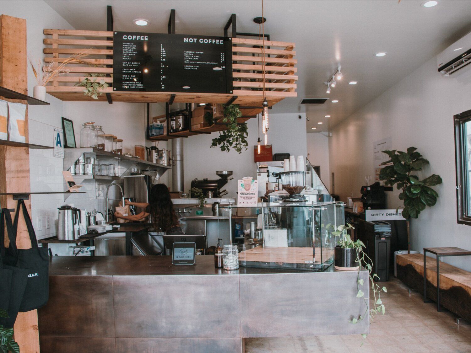 Ironsmith Coffee Shop Interior