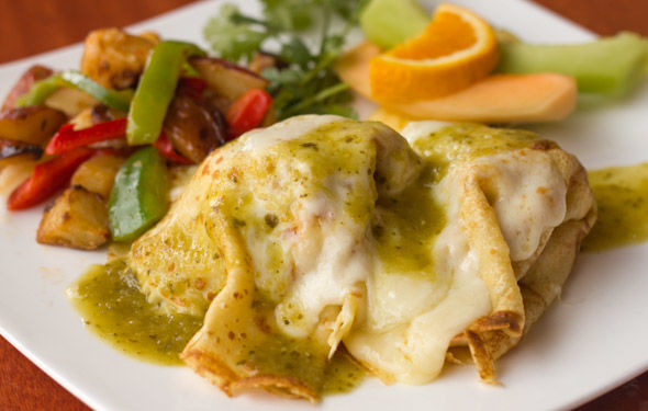 Everyday Eats: Mexican Crepes and Stuffed French Toast at La Fiesta