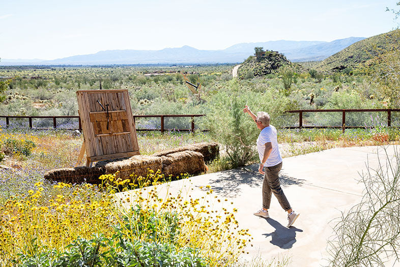 Inside a San Diego Power Couple's Hacienda in Anza-Borrego