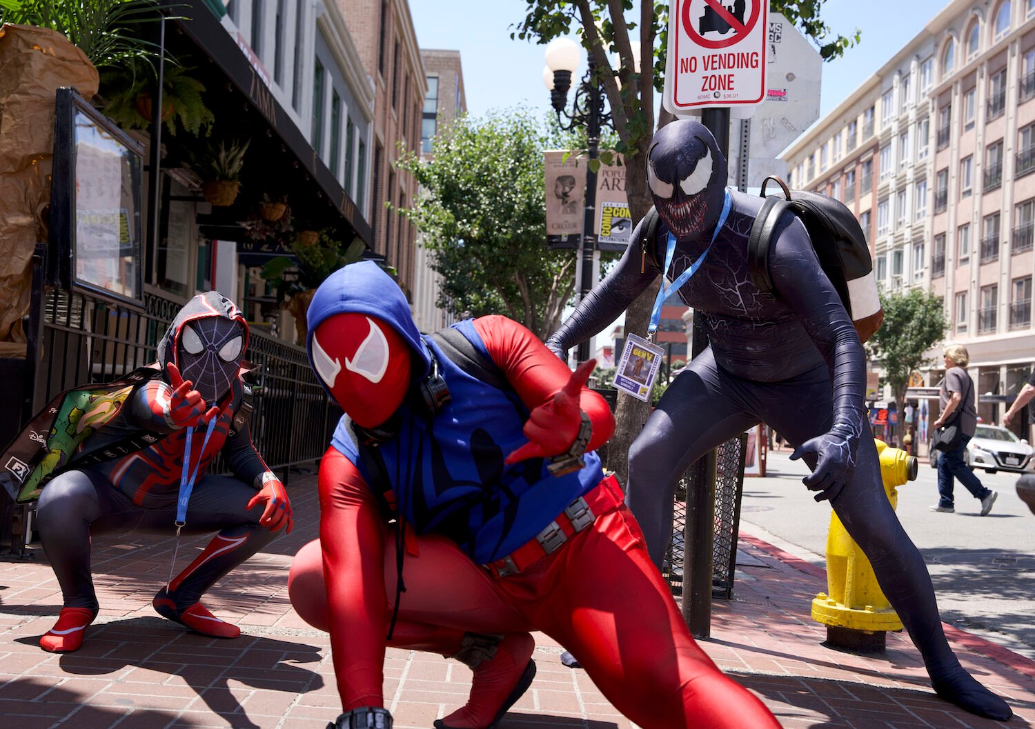 Comic Con 2023 Day 1 Spiderman Spiderverse