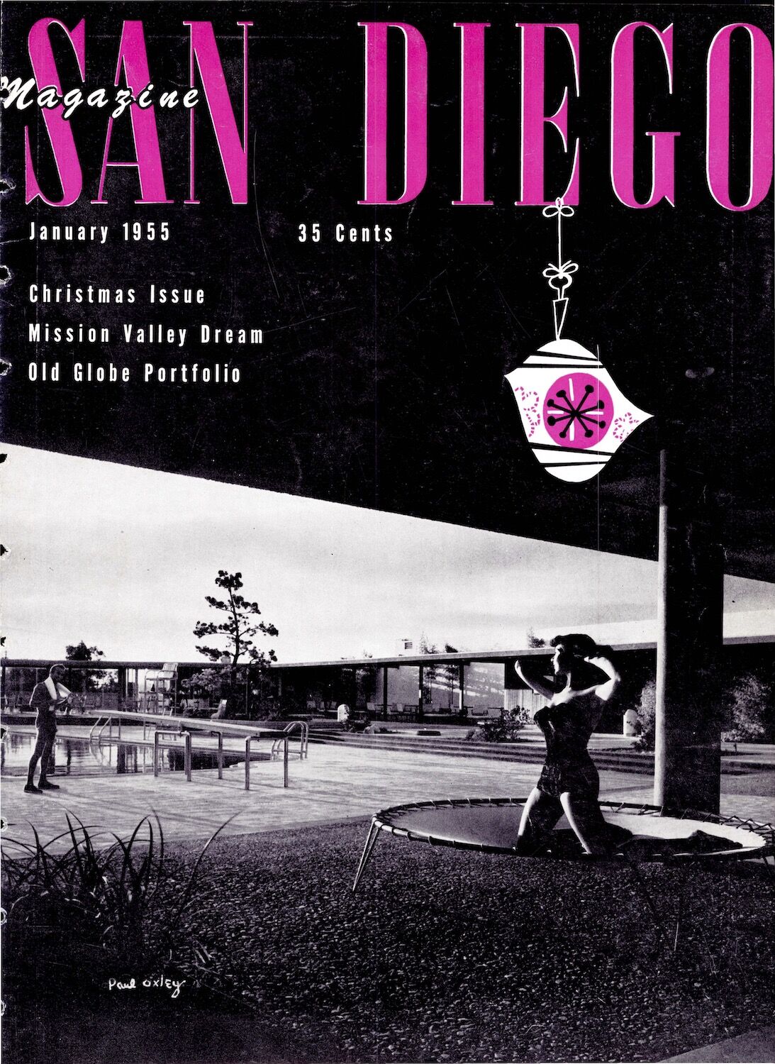 January 1955 San Diego Magazine Cover
