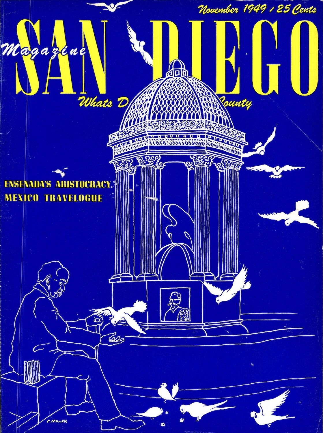 November 1949 San Diego Magazine Cover