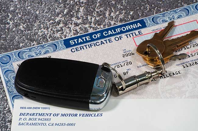 How to Transfer a Vehicle Title Online in California