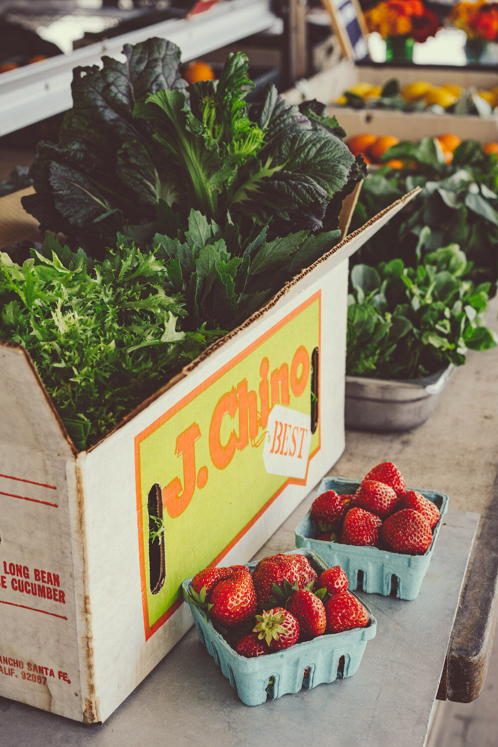 Chino Farms Rancho Santa Fe San Diego 2023 Vegetable Shop Box