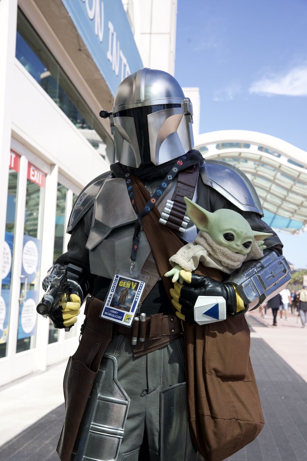 Comic Con 2023 Day 1 The Mandalorian & Baby Yoda