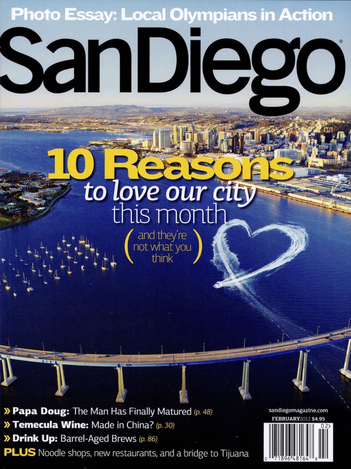 February 2012 San Diego Magazine Cover