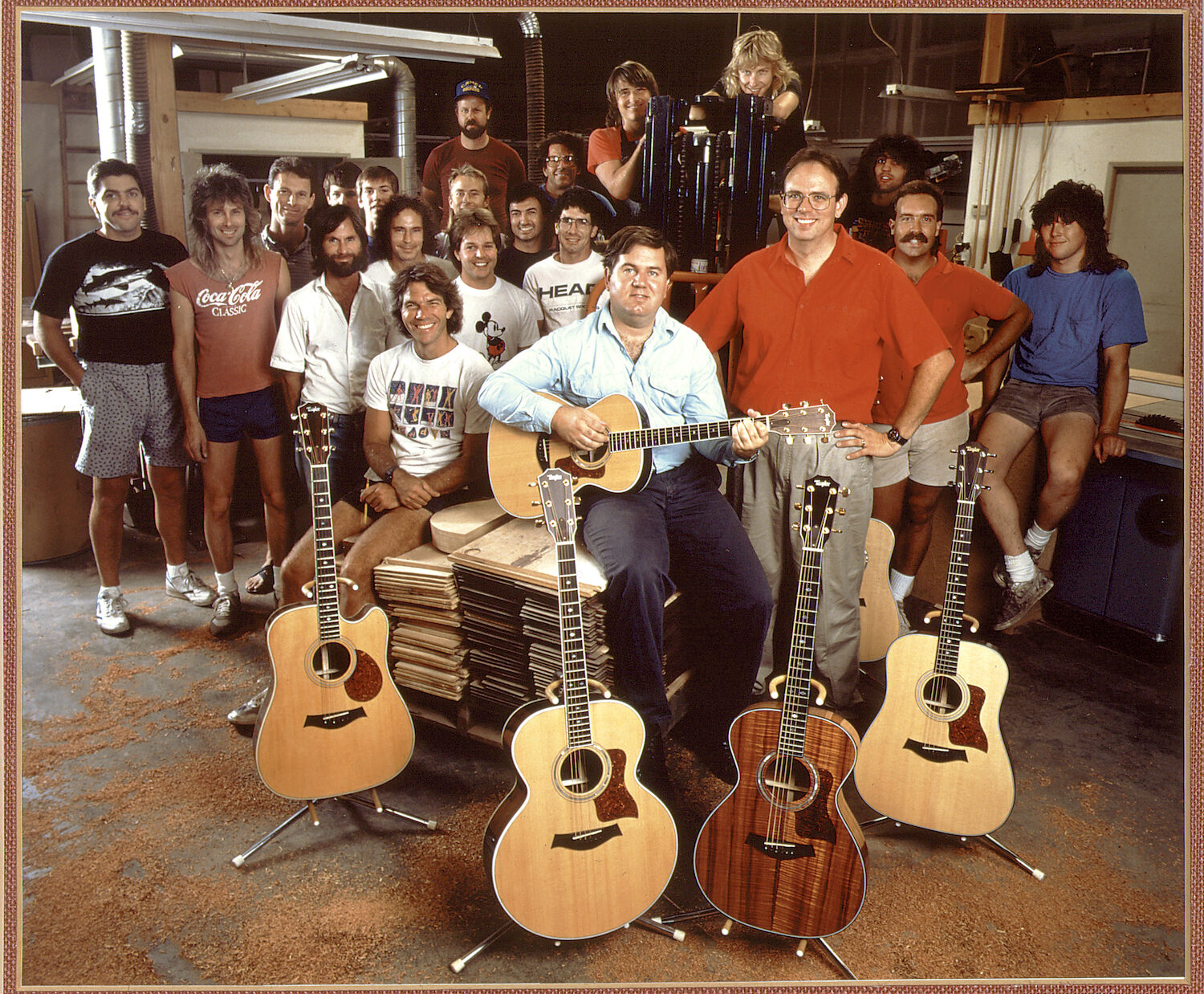Taylor Guitars Factory Santee Vintage Photography History