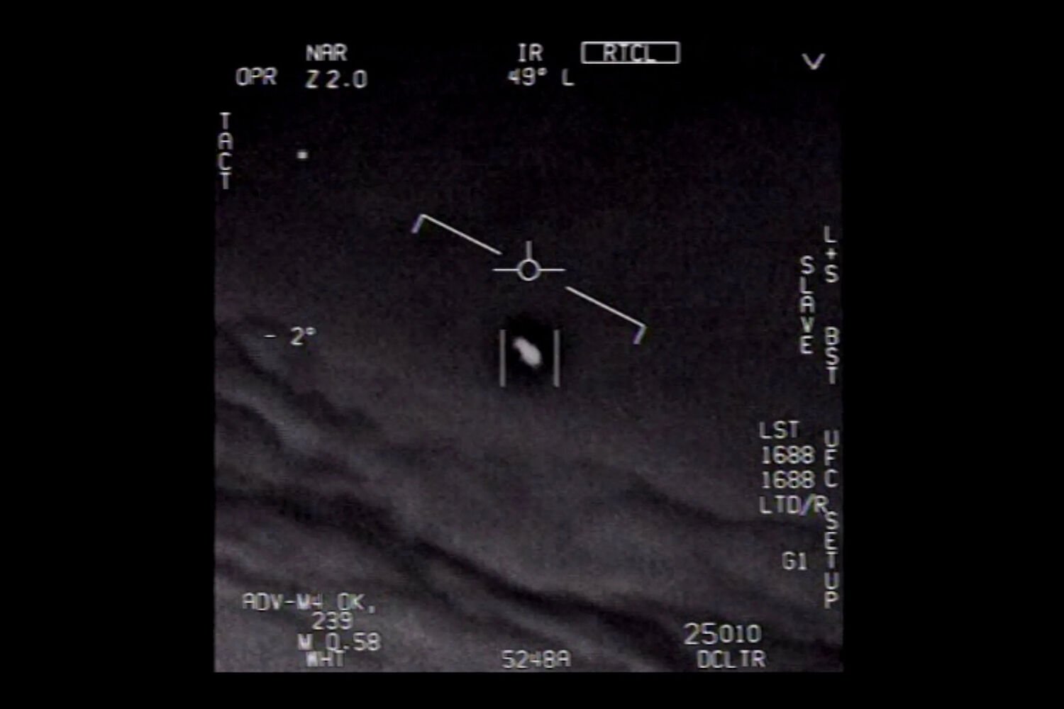 UFO Sighting Navy Department of Defense Tic Tac San Diego