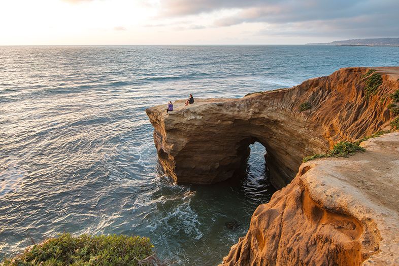 Sunset Cliffs San Diego at Sunset