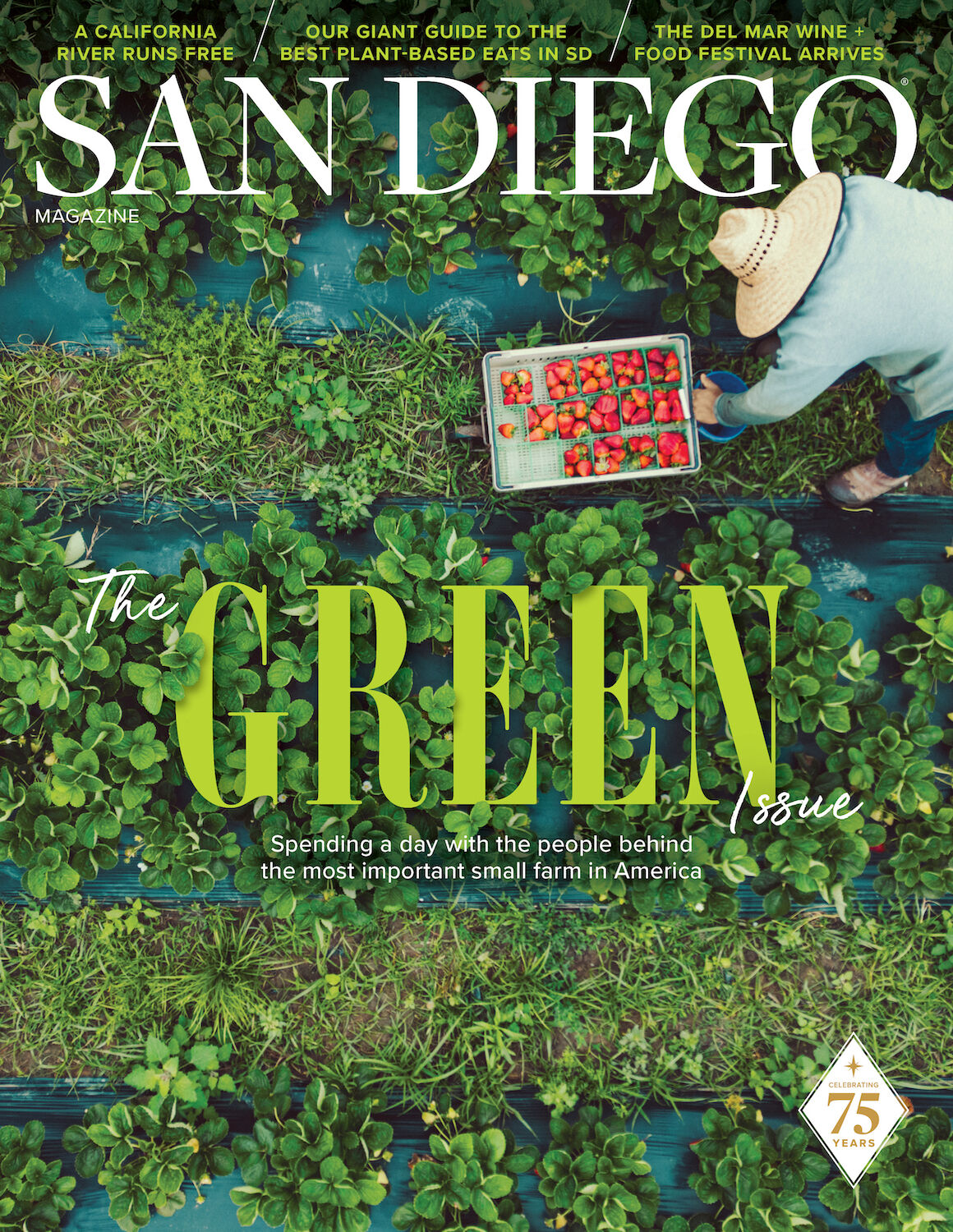 San Diego Magazine Cover September 2023 Green Edition