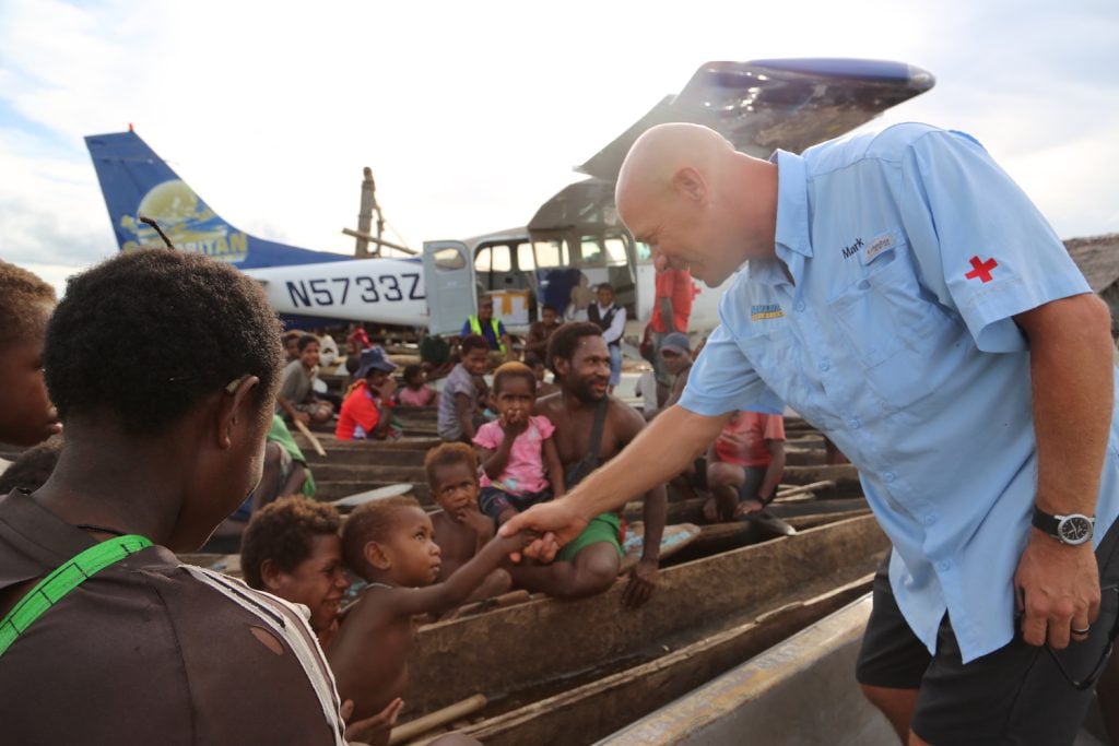 Founder and CEO of Samaritan Aviation volunteering to help villagers of Papa New Guinea