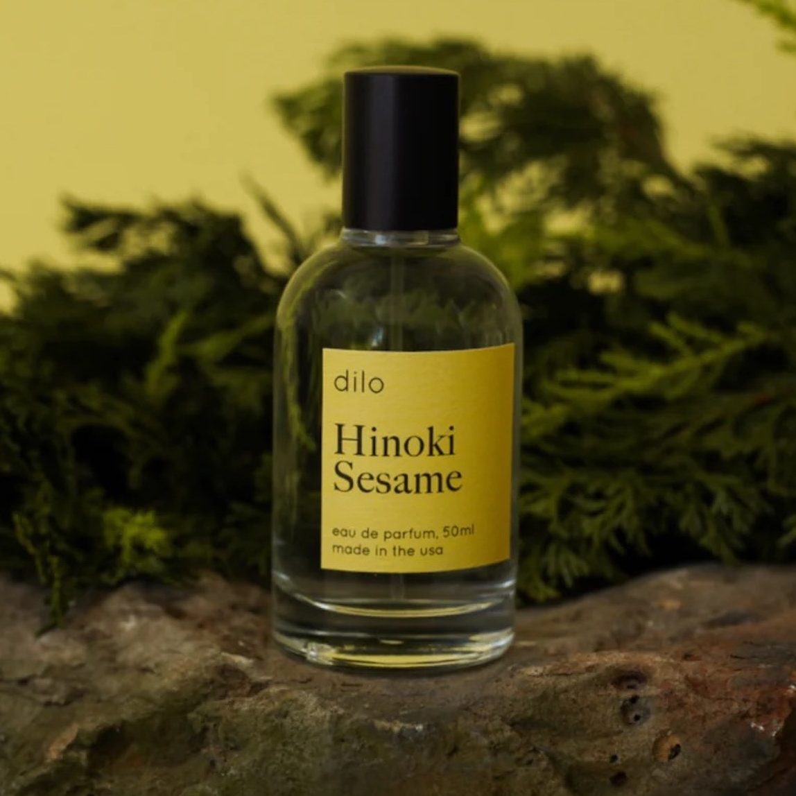 San Diego magazine holiday gift guide item Dilo Hinoki Sesame perfume from Adobe by Jess Vargas