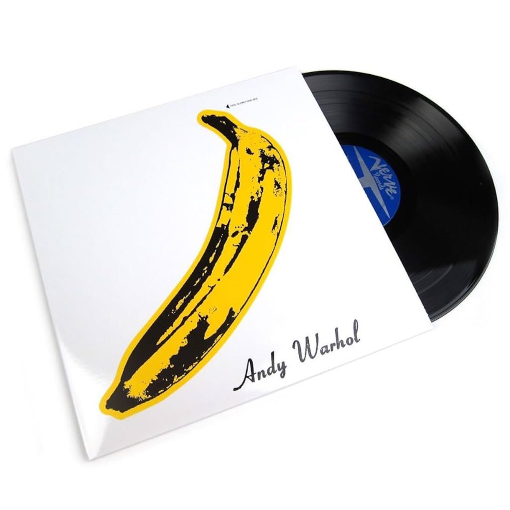 San Diego magazine holiday gift guide item The Velvet Underground and Nico from Vinyl Junkies featuring the iconic Andy Warhol banana cover