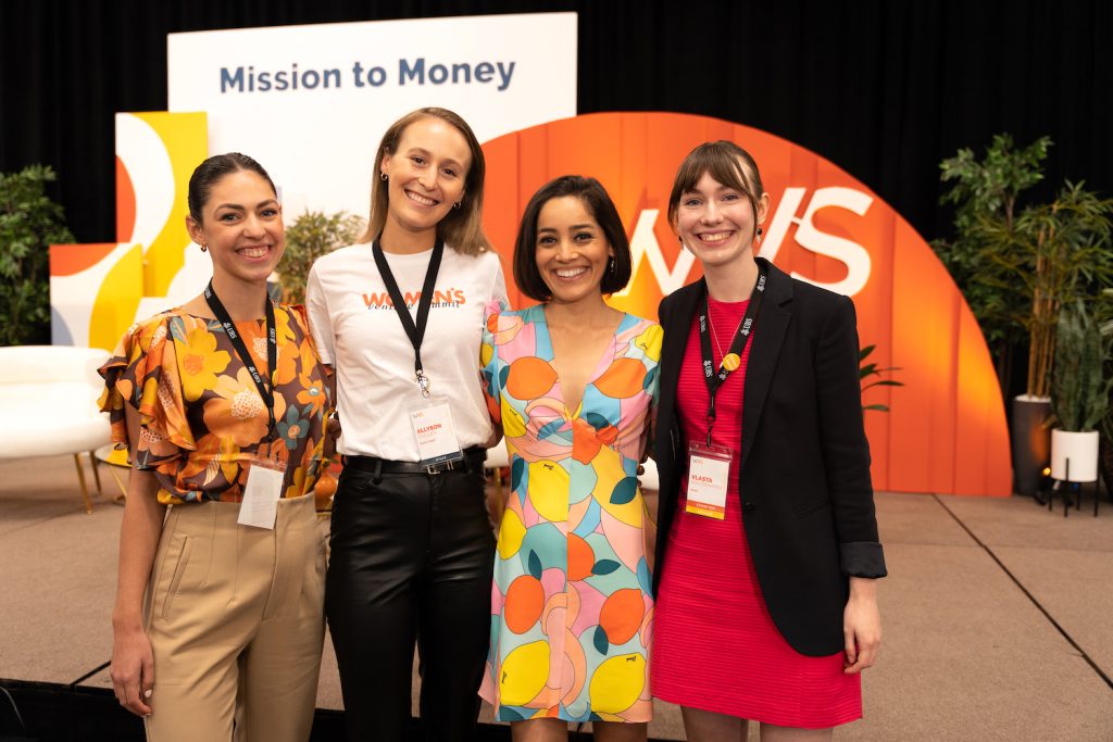 Women entrepreneurs posing for a picture at Stella Labs' annual Women’s Venture Summit in San Diego