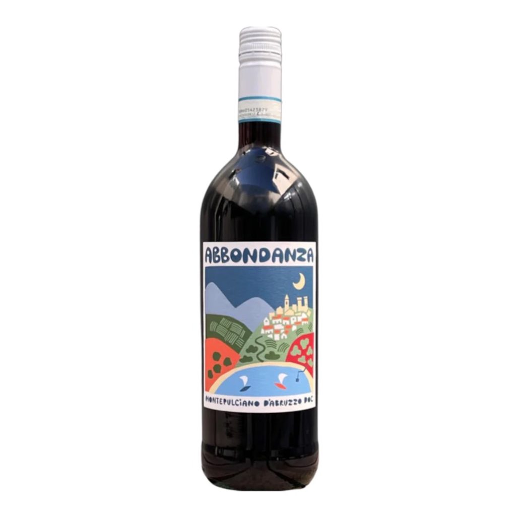 San Diego magazine holiday gift guide item Abbondanza Montepulciano d’Abruzzo from Esquina Wine Shop