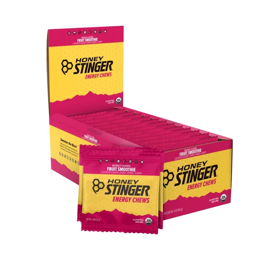 San Diego magazine holiday gift guide item Honey Stinger Energy Chews from Milestone Running