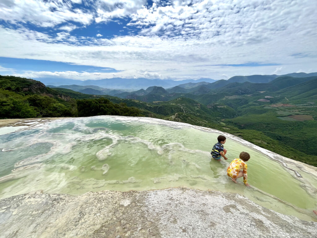 Oaxaca pools at Hierve el Agua