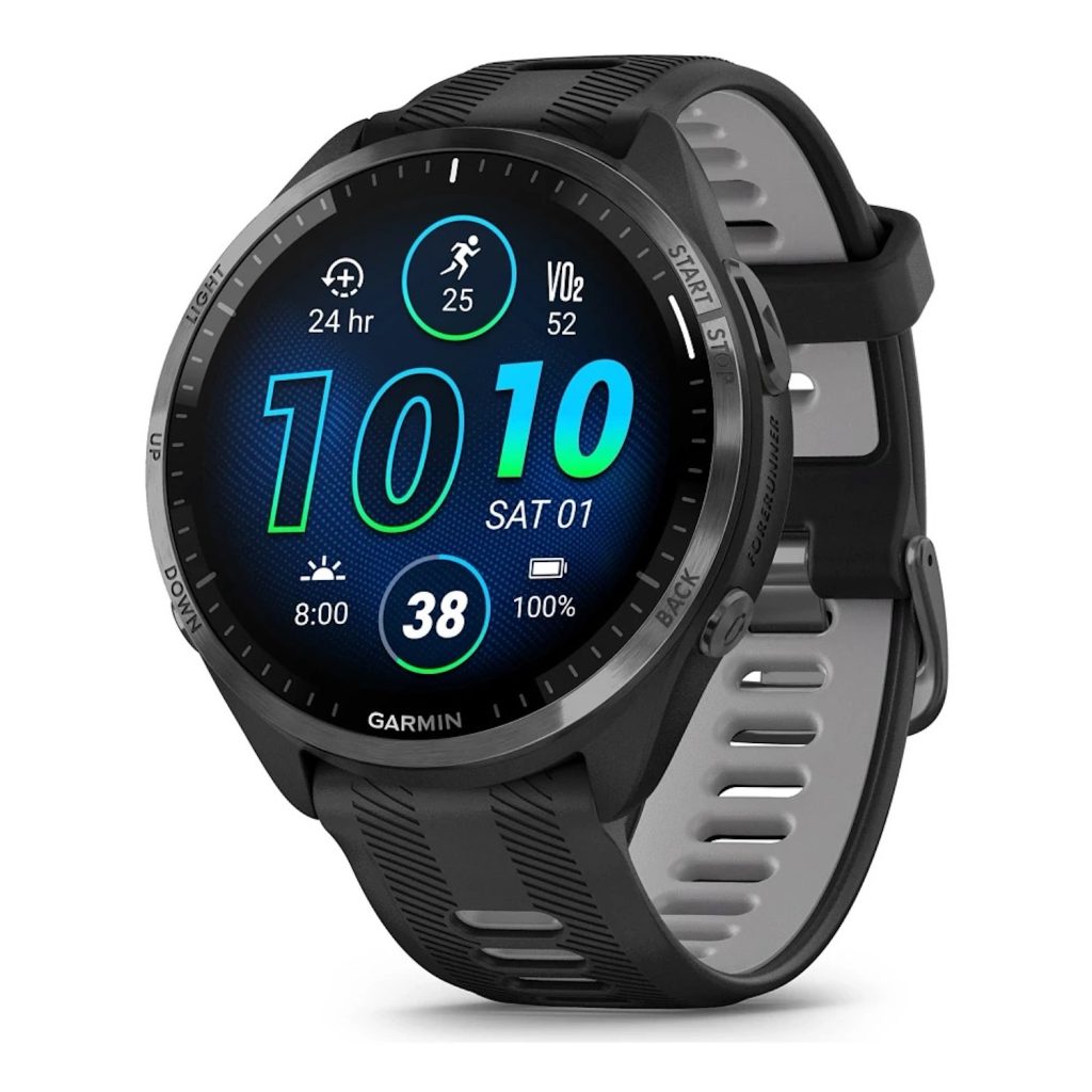 San Diego magazine holiday gift guide item Garmin Forerunner 965 from Road Runner Sports