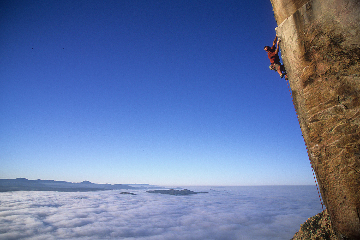 El Cajon Mountain trad climbing spot San Diego